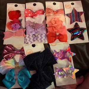 Brand new toddler bows lot